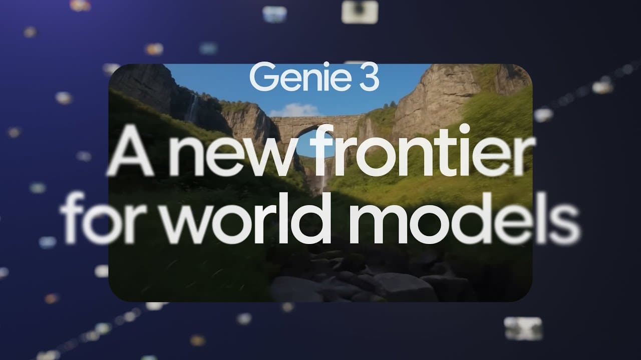Genie 3: Erstellen Sie dynamische Welten, durch die Sie in Echtzeit navigieren können